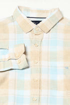 Light Blue Full Sleeve Tailored Fit Shirt - Shirts - 250331088