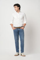 LIGHT BLUE HYPERFLEX ANKLE FIT JEANS - Jeans - 250810469