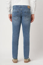 LIGHT BLUE HYPERFLEX ANKLE FIT JEANS - Jeans - 250810469