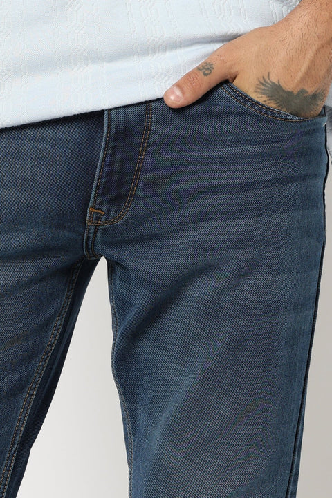 LIGHT BLUE MENS ANKLE FIT JEANS - Jeans - 250810504