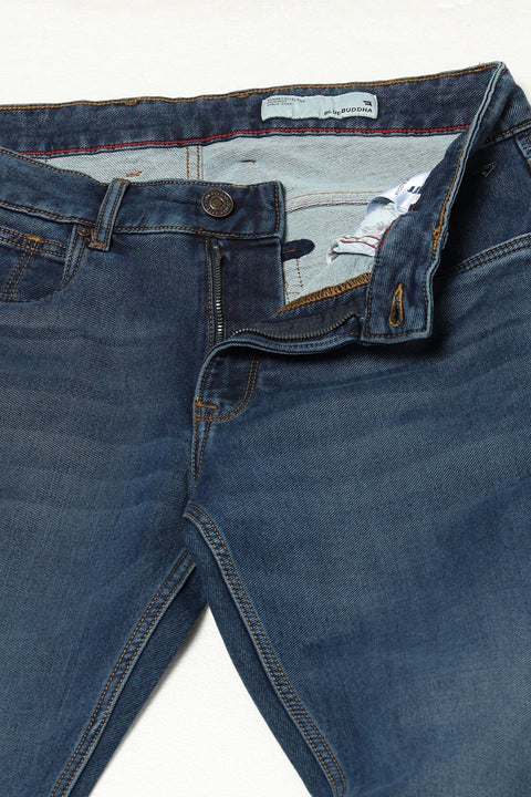 LIGHT BLUE MENS ANKLE FIT JEANS - Jeans - 250810504