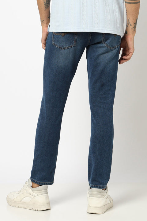 LIGHT BLUE MENS ANKLE FIT JEANS - Jeans - 250810504