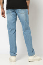 LIGHT BLUE RELAXED FIT MENS JEANS - Jeans - 250610343