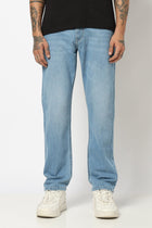 LIGHT BLUE RELAXED FIT MENS JEANS - Jeans - 250610343