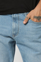 LIGHT BLUE RELAXED FIT MENS JEANS - Jeans - 250610343