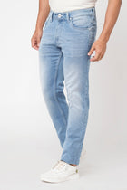 Light Blue Slim Fit Jeans - Jeans - 230710562