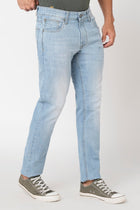 Light Blue Slim Fit Jeans - Jeans - 230710512