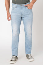 Light Blue Slim Fit Jeans - Jeans - 230710512