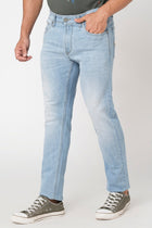 Light Blue Slim Fit Jeans - Jeans - 230710512