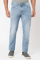 Light Blue Slim Fit Stretchable Jeans - Jeans - 230710557