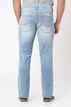 Light Blue Slim Fit Stretchable Jeans - Jeans - 230710557