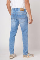 LIGHT BLUE SLIM FIT TWILL DENIM - Jeans - 251110887