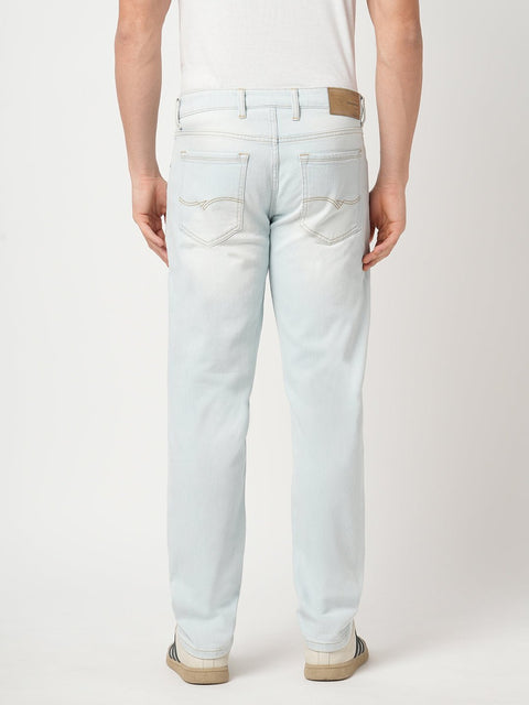 LIGHT BLUE SLIM FIT TWILL JEANS - Jeans - 250610293