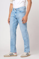 LIGHT BLUE STRAIGHT FIT TWILL DENIM - Jeans - 251210990