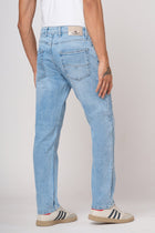 LIGHT BLUE STRAIGHT FIT TWILL DENIM - Jeans - 251210990