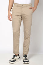 Light Brown Traveller Fit Trousers - Trousers - 241041383