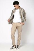 Light Brown Traveller Fit Trousers - Trousers - 241041383