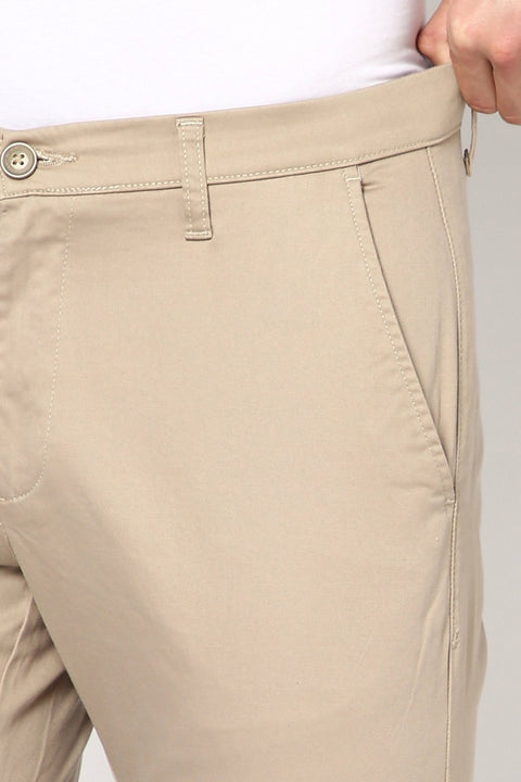 Light Brown Traveller Fit Trousers - Trousers - 241041383