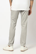 LIGHT GREY MENS SLIM FIT TROUSER - Trousers - 250740591