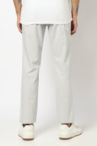 LIGHT GREY MENS SLIM TRAVELLER FIT TROUSER - Trousers - 250740689