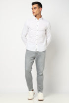 Light Grey Slim Ankle Denim - Jeans - 250710409