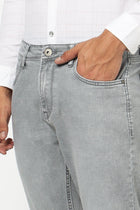 Light Grey Slim Ankle Denim - Jeans - 250710409