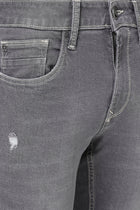 Light Grey Slim Fit Jeans - Jeans - 230710517