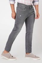 Light Grey Slim Fit Jeans - Jeans - 230710517