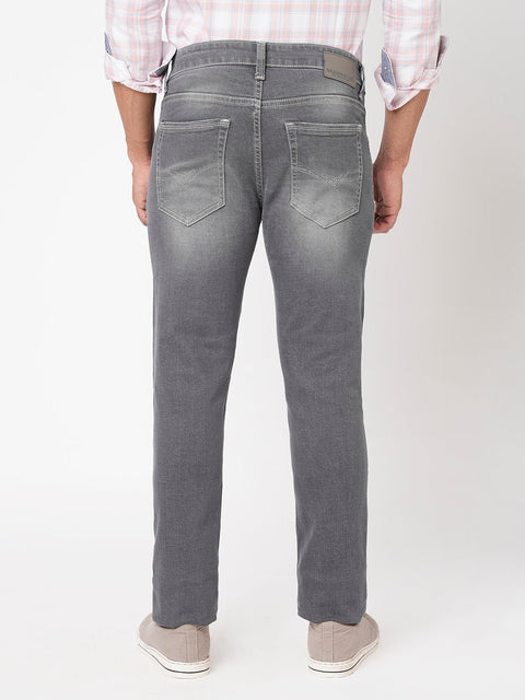 Light Grey Slim Fit Jeans - Jeans - 230710517