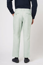 LIGHT GREY SLIM TRAVELLER TROUSER - Trousers - 251141416