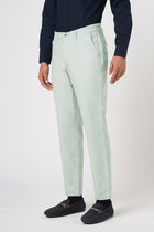 LIGHT GREY SLIM TRAVELLER TROUSER - Trousers - 251141416