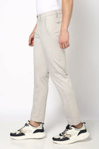 Light Grey Traveller Fit Trouser - Trousers - 241041395