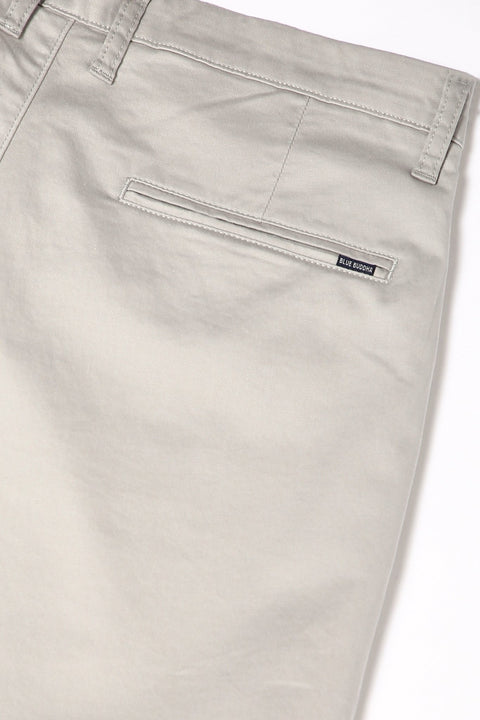 Light Grey Traveller Fit Trouser - Trousers - 241041395