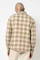 Light Khakhi Checkered Shirt - Shirt - 250531168