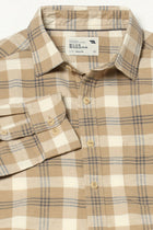 Light Khakhi Checkered Shirt - Shirt - 250531168
