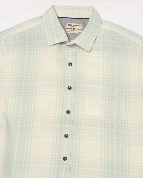 Light Mint Checks Shirt - Shirt - 240728340