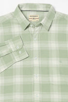 LIGHT MINT CHECKS TAILORED MENS SHIRT-Shirt - 240828502