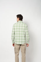 LIGHT MINT CHECKS TAILORED MENS SHIRT-Shirt - 240828502