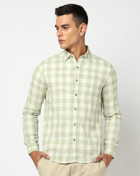 Light Mint Tailored Fit Shirt - Shirts - 250531188