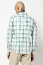 LIGHT MINT WINDOWPANE CHECKERED SHIRT-Shirt - 250731777