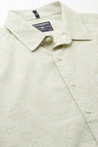 Light Olive Overall Printed Shirt - Shirt - 230524841