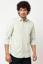 Light Olive Overall Printed Shirt - Shirt - 230524841
