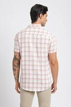 Light Pink Checks Cotton Shirt - Shirt - 240527835