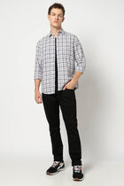 Light Purple Checkered Shirt - Shirts - 250330928