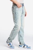 Light Stone Blue Relax Fit Jeans - Jeans - 240110013