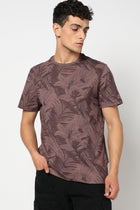 LUSCO Leaf - Print t-shirt - T-Shirt - 2411300982
