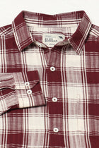 MAROON BUFFALO CHECKERED SHIRT-Shirt - 250731986