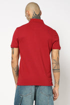MAROON PLACEMENT POLO - T Shirt - 250730328