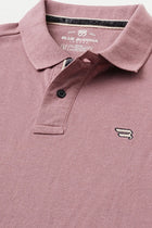 Mauve Polo Cotton T-Shirt - T-Shirt - 231231271