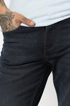 MENS DARK BLUE ANKLE FIT JEANS - Jeans - 250810479